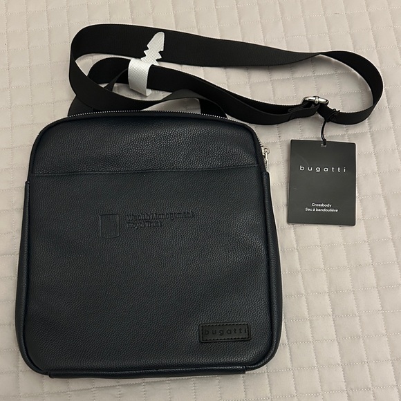 Bugatti Other - Bugatti black Messenger Bag for Men
